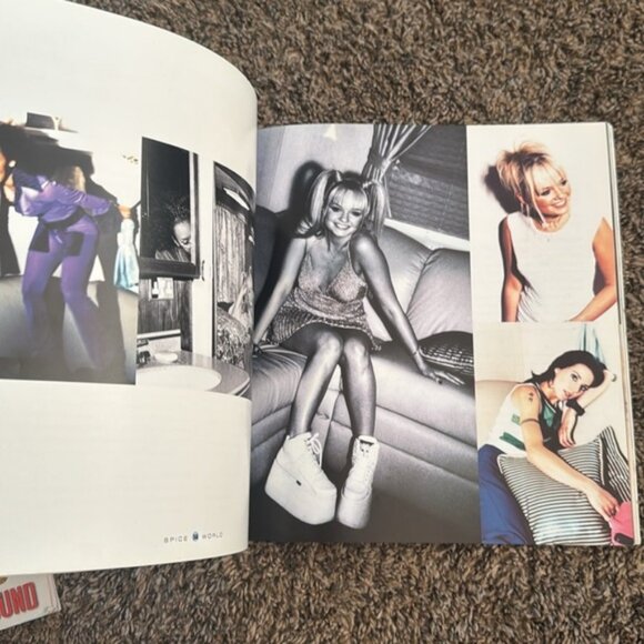 Spice Girls 1997 Official Book Of The Movie Spice World 1996 The Unofficial Book - Picture 12 of 13